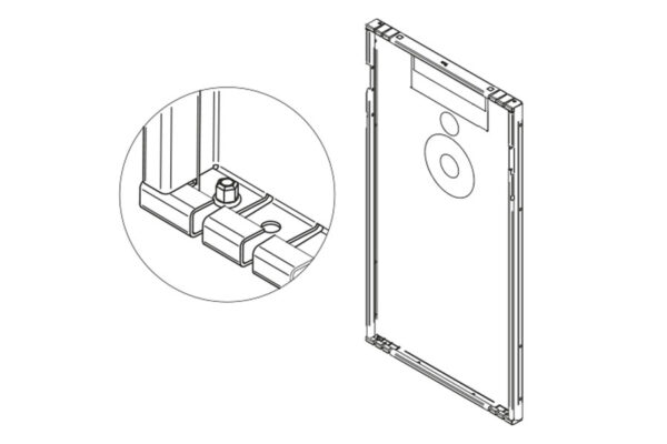 Pannelli m80 flex curvabile preforato accessori acqua