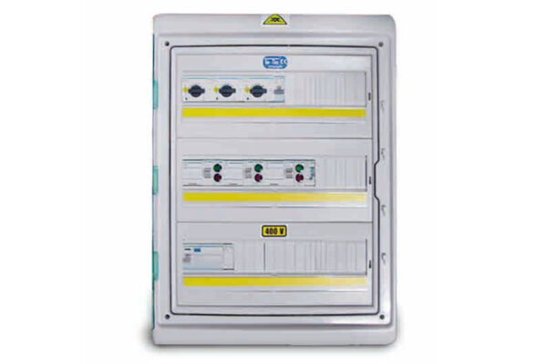 QUADRI ELETTRICI MOD. PLUS PER 3 POMPE SKIMMER/SFIORO MONOFASE/TRIFASE