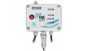 CENTRALINA LIVELLI PER PISCINE A SFIORO "FIVE-LEVELS"